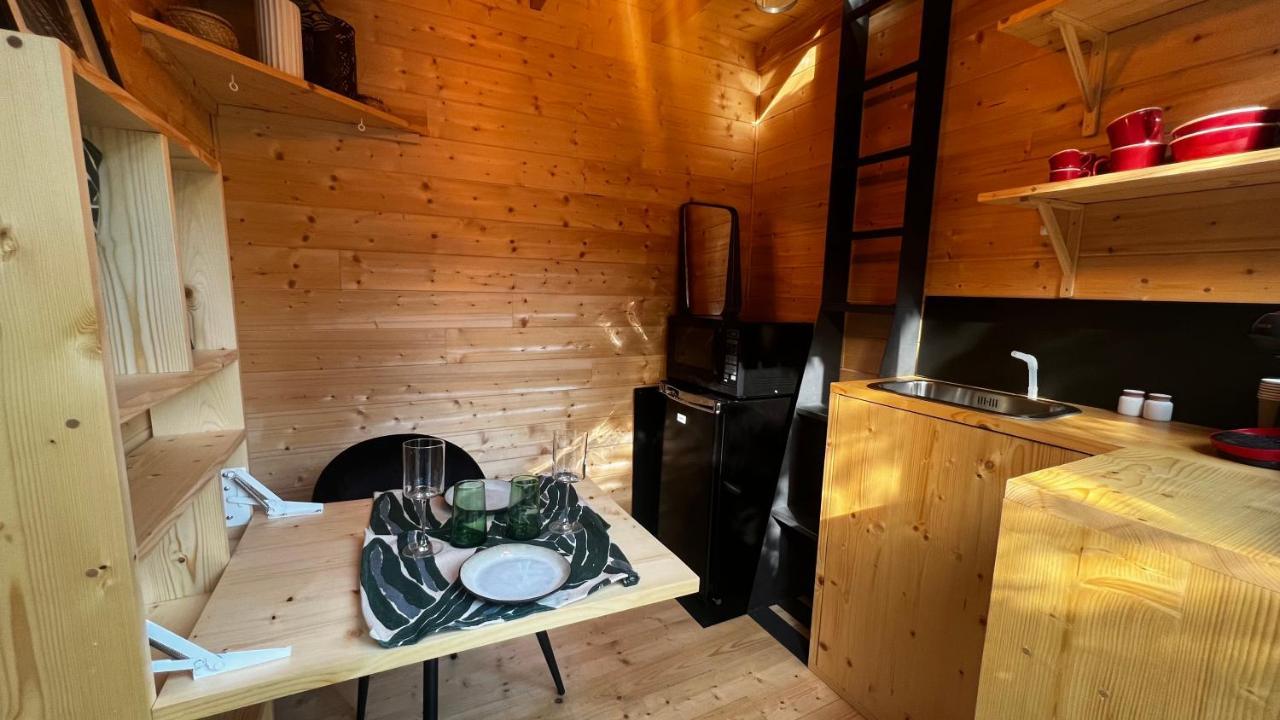 La Cabane Du 375, Piscine Clim,Jacuzzi Et Insolite Saint-Jean-de-Moirans Kültér fotó